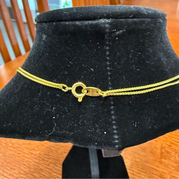 Avon “Dramatic style” Goldtone Necklace with Elegant Beads vintage 1988 NIB - Picture 5 of 6